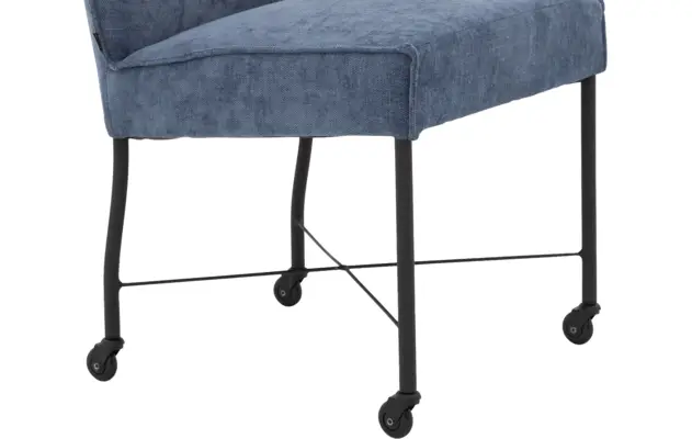 Goossens eetkamerstoel erik blauw stof - 8235803-goossens-erik-eetkamerstoel-stof-blauw-06