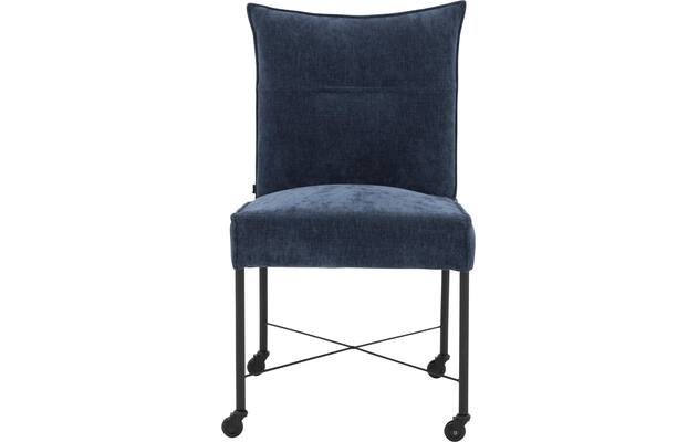Goossens eetkamerstoel erik blauw stof - 8235804-goossens-erik-eetkamerstoel-stof-blauw-04