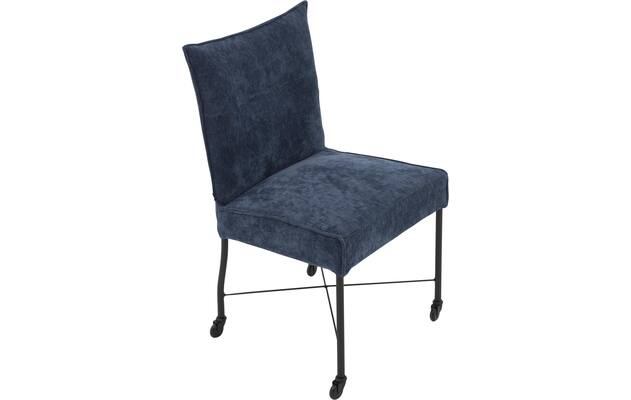 Goossens eetkamerstoel erik blauw stof - 8235804-goossens-erik-eetkamerstoel-stof-blauw-05