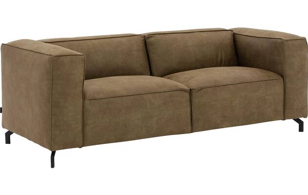 Goossens zitbank calvin groen micro leer - 8240110-goossens-calvin-bank-micro-leer-groen-02