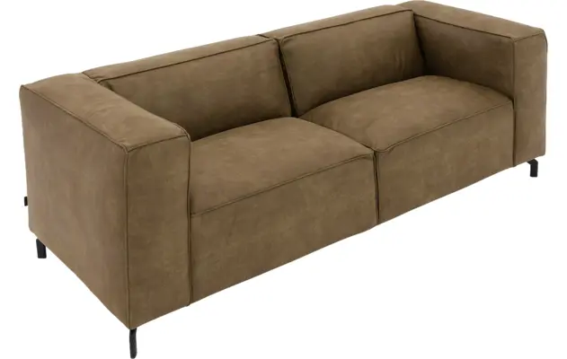Goossens zitbank calvin groen micro leer - 8240110-goossens-calvin-bank-micro-leer-groen-04