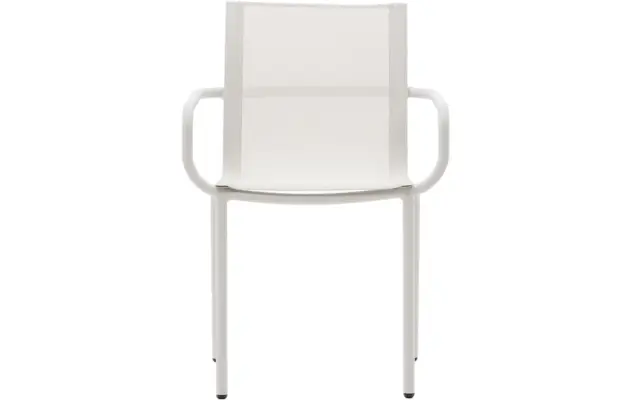 Kave home tuinstoel met armleuning galdana grijs aluminium - 8240169-kave-home-galdana-tuinstoelen-aluminium-06