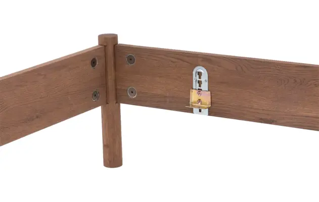 Goossens bedframe roll donker bruin eiken - 8240219-goossens-roll-bedframe-eiken-07