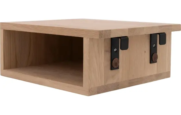 Goossens aanhaaktafel roll onbewerkt eiken - 8240232-goossens-roll-nachtkastje-eiken-04