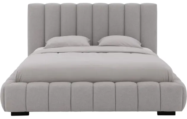 Goossens gestoffeerd bedframe amalfi grijs stof - 8240333-goossens-amalfi-bedframe-stof-02