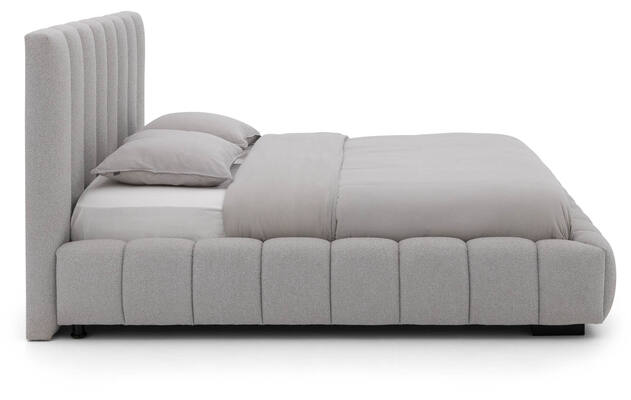 Goossens gestoffeerd bedframe amalfi grijs stof - 8240333-goossens-amalfi-bedframe-stof-03