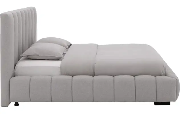 Goossens gestoffeerd bedframe amalfi grijs stof - 8240333-goossens-amalfi-bedframe-stof-03