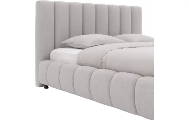 Goossens gestoffeerd bedframe amalfi grijs stof - 8240333-goossens-amalfi-bedframe-stof-04