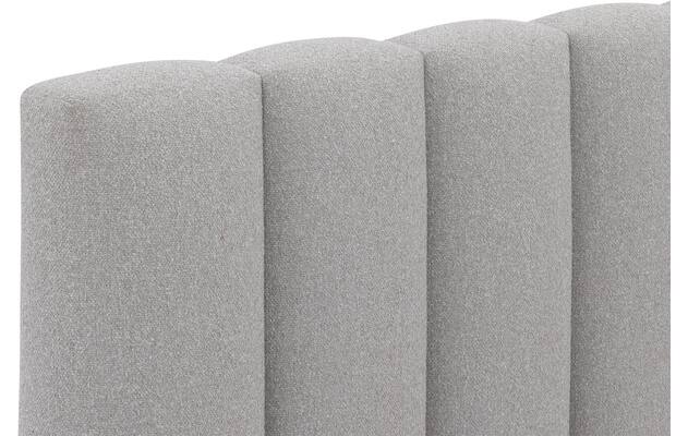 Goossens gestoffeerd bedframe amalfi grijs stof - 8240333-goossens-amalfi-bedframe-stof-09