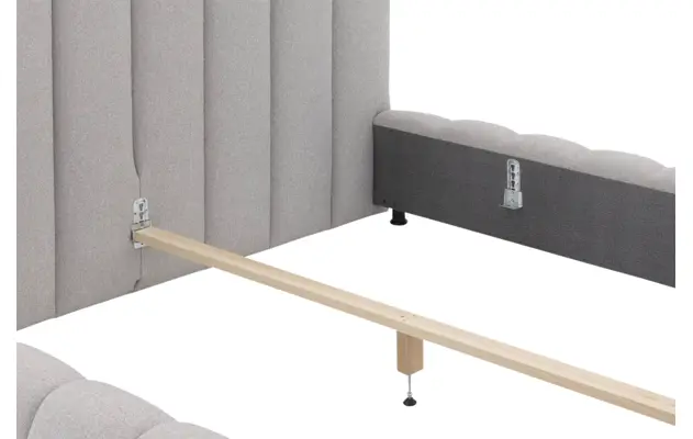 Goossens gestoffeerd bedframe amalfi grijs stof - 8240333-goossens-amalfi-bedframe-stof-11
