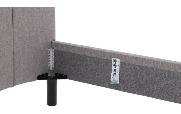 Goossens gestoffeerd bedframe victory grijs stof - 8241816-goossens-victory-bedframe-stof-08