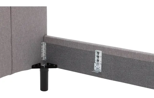 Goossens gestoffeerd bedframe victory grijs stof - 8241816-goossens-victory-bedframe-stof-08