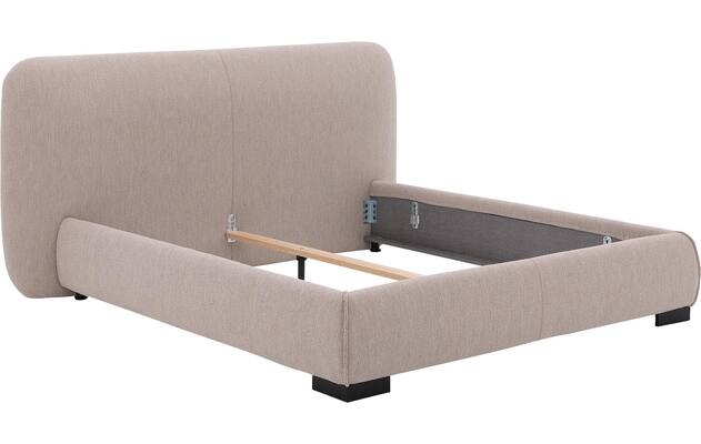 Goossens gestoffeerd bedframe sienna beige stof - 8241820-goossens-sienna-bedframe-stof-08