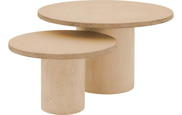 Goossens salontafel stone beige beton - 8241878-goossens-stone-salontafel-beton-07