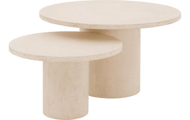 Goossens salontafel stone beige beton - 8241879-goossens-stone-salontafel-beton-07