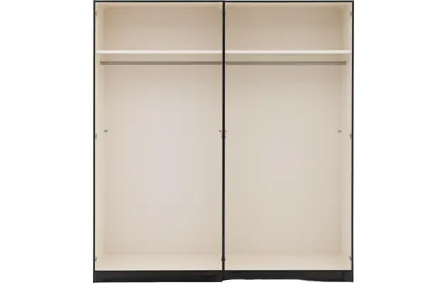 Goossens kledingkast ambra zwart hoogwaardig meubelplaat - 8241883-goossens-ambra-zwart-draaideuren-18