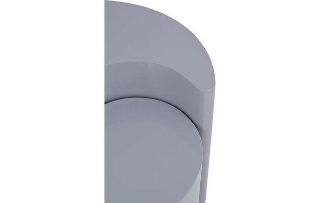 Goossens bijzettafel yin yang grijs metaal - 8241938-goossens-yin-yang-kleinmeubel-metaal-08