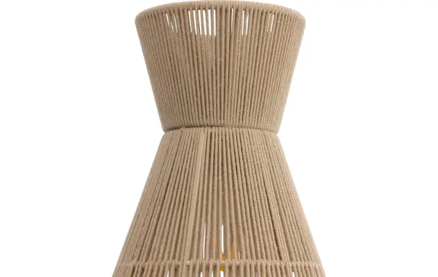 Goossens hanglamp fresia bruin stof - 8242007-frandsen-fresia-e27-05