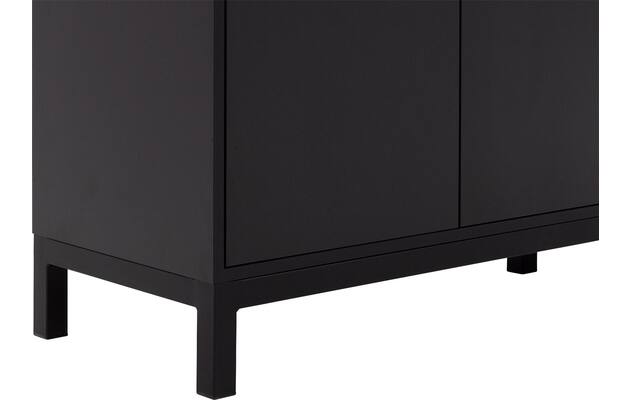 Goossens vitrinekast valencia zwart melamine - 8242051-goossens-valencia-buffetkast-melamine-07