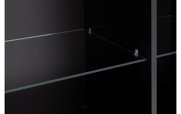 Goossens vitrinekast valencia zwart melamine - 8242051-goossens-valencia-buffetkast-melamine-10