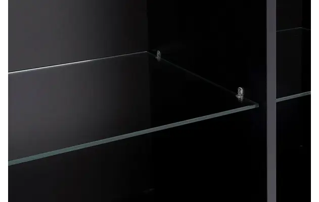 Goossens vitrinekast valencia zwart melamine - 8242051-goossens-valencia-buffetkast-melamine-10