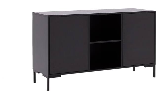 Goossens basic dressoir madrid zwart melamine - 8242055-goossens-basic-madrid-dressoir-melamine-02