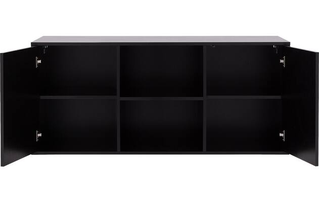 Goossens basic dressoir madrid zwart melamine - 8242055-goossens-basic-madrid-dressoir-melamine-11