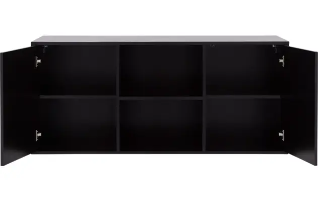 Goossens basic dressoir madrid zwart melamine - 8242055-goossens-basic-madrid-dressoir-melamine-11