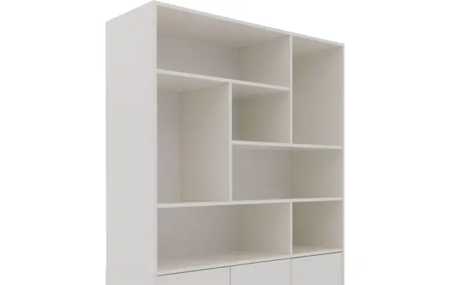Goossens basic buffetkast madrid wit melamine - 8242778-goossens-basic-madrid-buffetkast-melamine-05