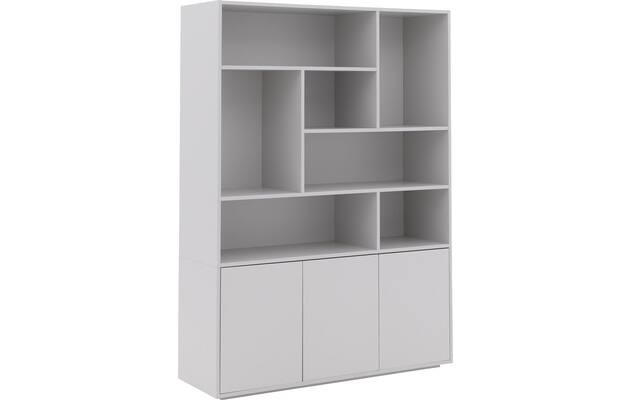 Goossens basic buffetkast madrid grijs melamine - 8242779-goossens-basic-madrid-buffetkast-melamine-03