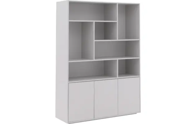 Goossens basic buffetkast madrid grijs melamine - 8242779-goossens-basic-madrid-buffetkast-melamine-03
