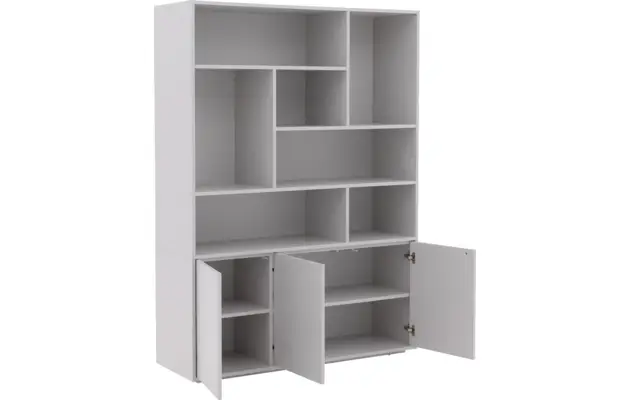 Goossens basic buffetkast madrid grijs melamine - 8242779-goossens-basic-madrid-buffetkast-melamine-04