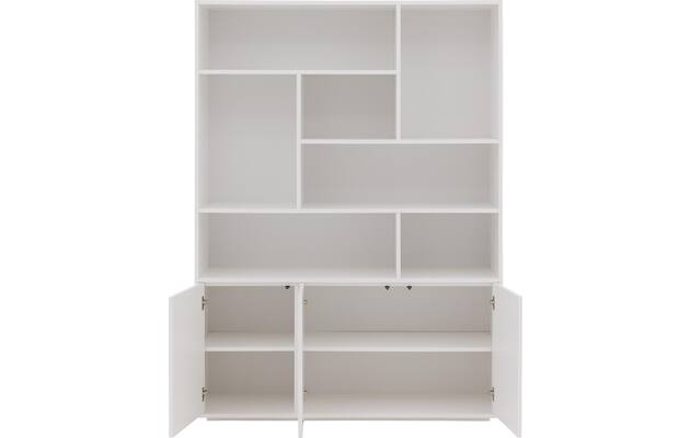 Goossens basic buffetkast madrid wit melamine - 8242780-goossens-basic-madrid-buffetkast-melamine-02