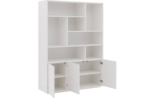 Goossens basic buffetkast madrid wit melamine - 8242780-goossens-basic-madrid-buffetkast-melamine-03