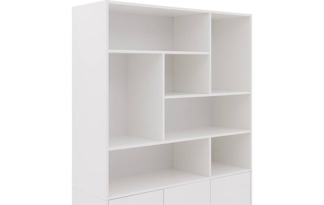 Goossens basic buffetkast madrid wit melamine - 8242780-goossens-basic-madrid-buffetkast-melamine-05