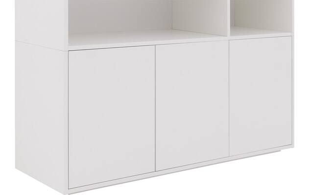Goossens basic buffetkast madrid wit melamine - 8242780-goossens-basic-madrid-buffetkast-melamine-06