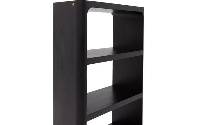 Goossens boekenkast henning zwart mango - 8242818-goossens-henning-boekenkast-mango-11