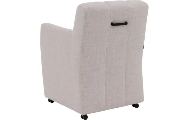 Goossens eetkamerstoel lewise beige stof - 8242937-goossens-lewise-eetkamerstoel-stof-wit-02
