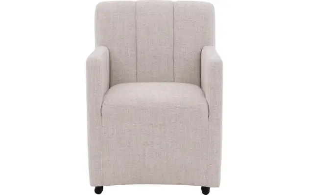 Goossens eetkamerstoel lewise beige stof - 8242937-goossens-lewise-eetkamerstoel-stof-wit-03