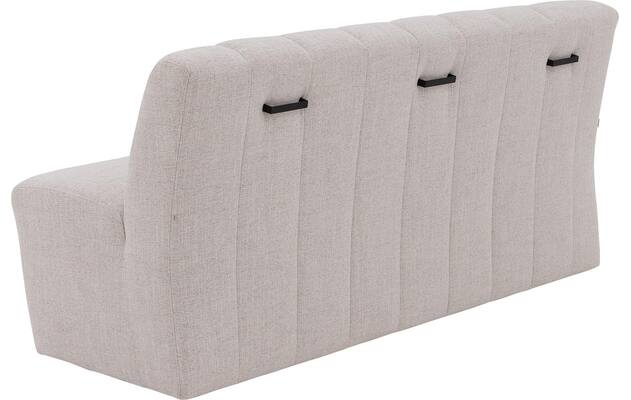 Goossens eetkamerbank lewise beige stof - 8242938-goossens-lewise-eetkamerstoel-stof-wit-02