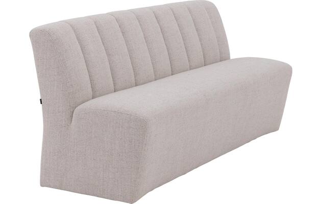 Goossens eetkamerbank lewise beige stof - 8242938-goossens-lewise-eetkamerstoel-stof-wit-05