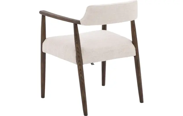 Goossens eetkamerstoel jesper beige stof - 8242954-goossens-jesper-eetkamerstoel-stof-wit-02