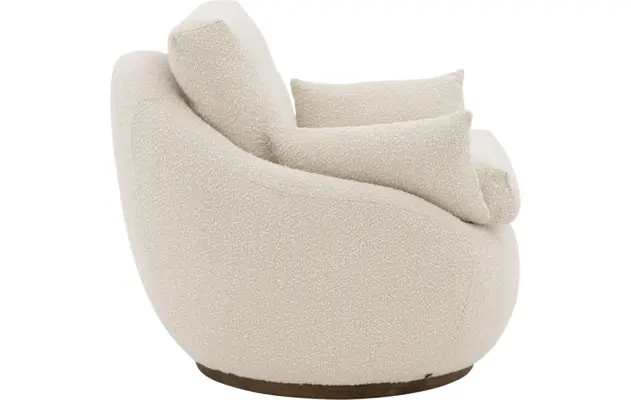 Goossens draaifauteuil lazy wit stof - 8243292-goossens-lazy-fauteuil-stof-04