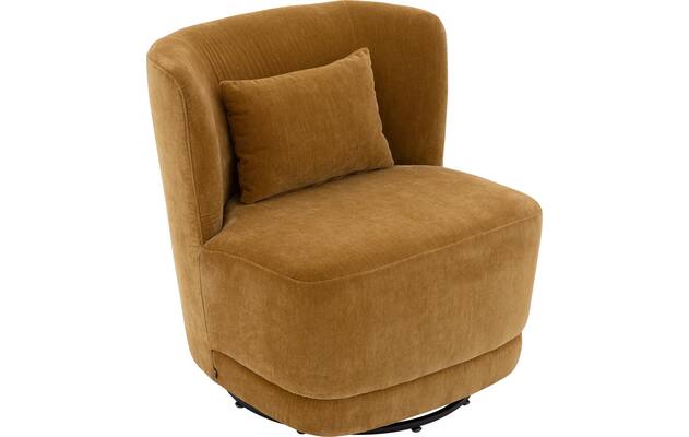 Goossens draaifauteuil ted geel stof - 8243293-goossens-ted-fauteuil-stof-05