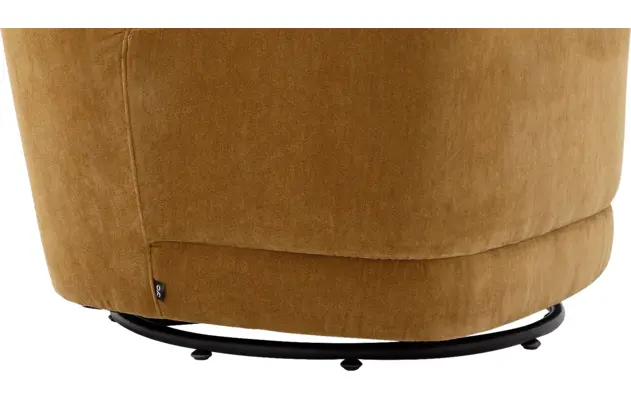 Goossens draaifauteuil ted geel stof - 8243293-goossens-ted-fauteuil-stof-07