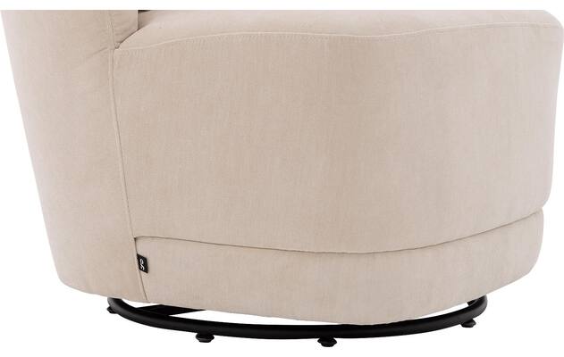 Goossens draaifauteuil ted wit stof - 8243295-goossens-ted-fauteuil-stof-05