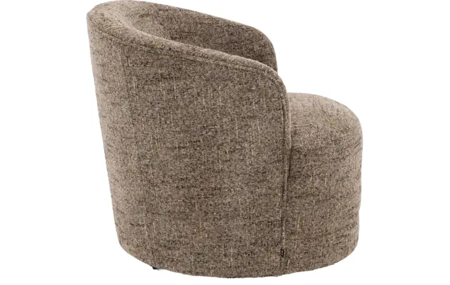 Goossens draaifauteuil milk bruin stof - 8243296-goossens-milk-fauteuil-stof-03