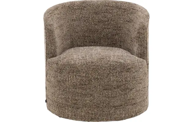 Goossens draaifauteuil milk bruin stof - 8243296-goossens-milk-fauteuil-stof-04