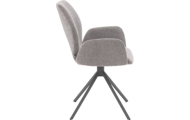 Goossens eetkamerstoel hera grijs stof - 8243309-goossens-hera-stoel-onderdelen-stof-04