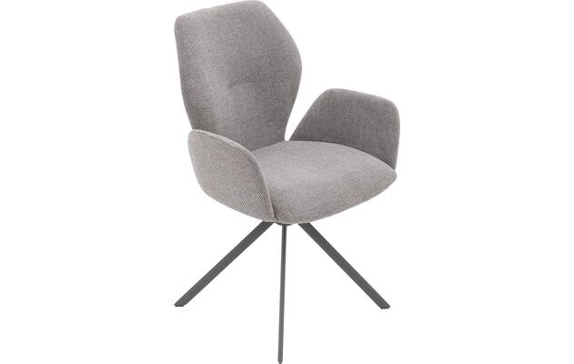 Goossens eetkamerstoel hera grijs stof - 8243309-goossens-hera-stoel-onderdelen-stof-05